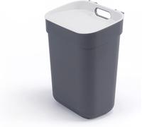 Kalanka-Curver Ready To Collect Poubelle De Recyclage 100% Recyclée Gris Foncé Couvercle Gris Clair 10 L