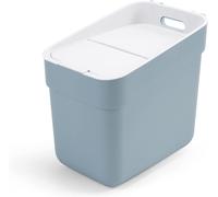 KALANKA-CURVER Ready to Collect Poubelle de recyclage 100% recyclée Gris fumé avec couvercle gris clair 20 l