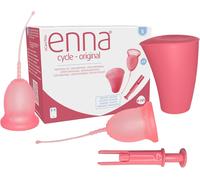 Kalanka-Cycle "S" - 2 Coupe Menstruelles + Boîte De Stérilisation + Applicateur