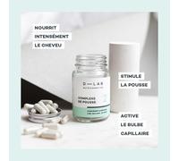 Kalanka-D-Lab Complexe De Pousse Cheveux 28 Jours De Complément Stimule La Pousse Très Rapide Répare La Fibre Et Nourrit Intensément Le Cheveu Pour Un Renforcement Capillaire Optimal