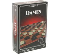 Kalanka-- Dames - Jeu De Dames Premium Pour Enfants Dès 6 Ans - Plateau De Jeu Pliable En Carton - Prenez Les Pions En Bois De L'adversaire - Stratégie Et Réflexion - 2 Joueurs - Version Française