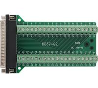 KALANKA-DB37 Connecteur Breakout 37 Broches Port Droit PCB Diluant D-Sub Terminal Isolé Anti Interférence Ac300Vdb37-G2 Mâle Vis Adaptateur Breakout Board Module(DB37-G2)