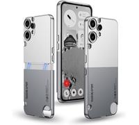 KALANKA-de Protection pour CMF Phone 2 Pro, Master of Color Collision, Anti-Chute, Couverture complète à 360 Ultra Fine pour CMF Phone 2 Pro-Argent
