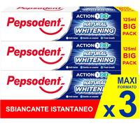 KALANKA-dentifrice 125 ml Natural Whitening Anti-Tartar BIG PACK (pack de 3 x 125 ml)