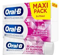 Kalanka-Dentifrice Blancheur Glamour 3d White Advanced Luxe Perfection Contre Les Taches En Surface, Conçu Pour Un Brossage Des Dents Avancé, Arome Menthe Douce, Pack De 150ml