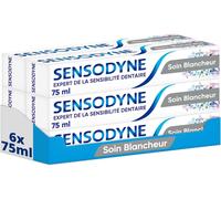 Kalanka-Dentifrice Blanchissant Soin Blancheur, Protéction Complete 24h Contre La Sensibilité Dentaire Avec Une Action Blancheur, Lot De 6 X 75ml Blanc