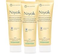 Kalanka-® Dentifrice Naturel À L'huile De Coco Bio Citronnelle Et Gingembre (3 X 75 Ml) \U2022 Dentifrice Naturel Pour Des Dents Blanches \U2022 Soin Intensif Et Fraîcheur \U2022 Protège Les Gencives