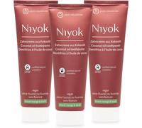 Kalanka-® Dentifrice Naturel À L'huile De Coco Bio Orange Sanguine Et Basilic (3 X 75 Ml) \U2022 Dentifrice Naturel Pour Des Dents Blanches \U2022 Soin Intensif Et Fraîcheur \U2022 Protège Les Genciv