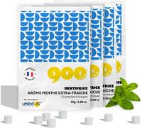 Kalanka-- Dentifrice Solide En Pastilles À Croquer - 248 Pastilles Pour 4 Mois D'utilisation - Arôme Menthe Douce - Fluor Contre Les Caries, Pour Des Dents Blanches, Protège Les Gencives - Naturelle