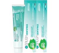 Kalanka-- Dentifrice Tube Bio - Lot De 2 - Fabriqué En France - Goût Menthe - 99% Naturel - Fluor - Anti Caries - Pour Gencives Sensibles