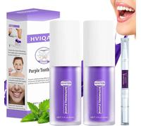Kalanka-Dentifrice Violet Blanchissant Hi Smile Correcteur De Couleur Dentifrice Blanchissant Blanchiment Dentaire Purple Toothpaste Produit Violet Blanchir Les Dents Nettoyage Buccal Diamond Smile Bl