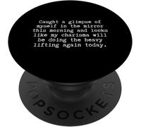 Kalanka-Dépréciation Auto-Dépréciante, Charisme Élevé, Drôle Et Moche Popsockets Popgrip Adhésif