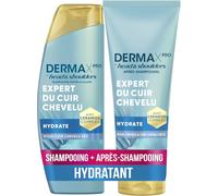 Kalanka-Dermaxpro By Hydrate Shampoing Antipelliculaire 250ml + Après-Shampoing Léger 220ml À L'huile De Noix De Coco Et Complexe De Céramides, Pour Cuir Chevelu Sec