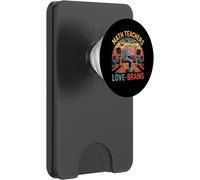 Kalanka-Design Rétro Zombie Mathématiques Pour Professeurs D'amour Et Cerveaux Popsockets Popwallet Pour Magsafe