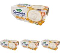 Kalanka-, Dessert Au Fromage Blanc Pour Bébé, Dès 8 Mois, Mirabelles De Lorraine, 1x(4x100 G) (Lot De 4)