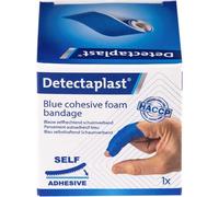 Kalanka-Detectaplast Pansement Bleu, Pansement Auto-Adhésif Pour Plaies Et Blessures, Rouleau De Pansements Imperméable Pour La Manipulation Des Aliments, Super Élastique, 6cm X 1m