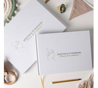 Kalanka-® Diario Embarazo + Lápiz De Metal + Caja Regalo Con Cierre Magnético Libro Embarazo Album Embarazo Agenda Embarazo Regalos Embarazadas Originales. (Español)