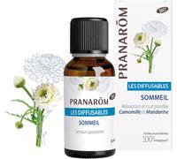 Kalanka-- Diffusables - Sommeil Mélange Huiles Essentielles Pour Diffuseur - Senteurs Apaisantes - Camomille Et Mandarine Bio - 30 Ml