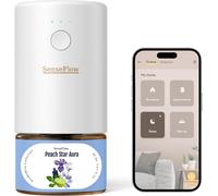 Kalanka-Diffuseur Huiles Essentielles Parfum Maison Smart Wlan Sf101s, Ultrasonique Sans Eau, 100 % Végétal, Aromathérapie 120 Jours, Pour Maison, Hôtel Jusqu`À 100 ¿ - Aura D'étoile Pêche