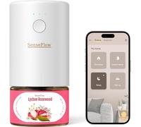 Kalanka-Diffuseur Huiles Essentielles Parfum Maison Smart Wlan Sf101s, Ultrasonique Sans Eau, 100 % Végétal, Aromathérapie 120 Jours, Pour Maison, Hôtel Jusqu`À 100 ¿ - Litchi & Bois De Rose
