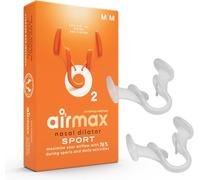 Kalanka-Dilatateur Nasal Airmax Respirez Mieux Avec Airmax Pour La Congestion Nasale - Version Sport - 2x Moyenne, 6 Mois De Soulagement Airmax Est Utilisé Par Les Athlètes Pour Améliorer Les