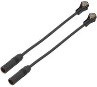 Kalanka-Din Iso Câble Adaptateur Antenne Fm Adaptateur Din Socket À Iso Plug Pigtail Câble Antenne Voiture Rg58 7.8inch 20 Cm 2 Pièces Pour Blaupunkt Autoradio Cd/Dvd Tv Tuner