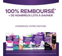 Kalanka-Discreet, 96 Protège-Slips Incontinence Femme, Long Plus, Protection Intégrale Pour Fuites Urinaires Très Légères, Pack 1 Mois (Lot De 3)
