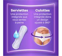 Kalanka-Discreet Extra Sûre, 48 Serviettes Hygiéniques Incontinence Femme, Ultimate Jour 6 Gouttes, Protection Absorbante Pour Fuites Urinaires Importantes De Jour, Pack 1 Mois