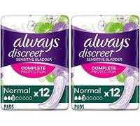 Kalanka-Discreet Lot De 12 Serviettes Hygiéniques Pour Fuites Urinaires Sensibles