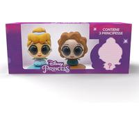 KALANKA-, Disney Princess Toys, Princesses Disney Poupées à Yeux Glitter, 3 Pcs Jeux pour Enfants Kiosques Disney Petites Princesses Disney Gadgets et Cadeau Fille avec Personnage Surprise