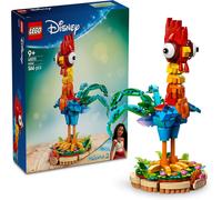KALANKA-¿ Disney Vaiana 2 Heihei - Jouet de Construction & Décoration Intérieure - Figurine d'Animal avec Tête Pivotante, Ailes Mobiles, Queue de Plumes & Support - Cadeau d'Anniversaire pour Fille 9