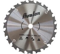 KALANKA-- Disque à 20 Dents Anti-Rebond pour débroussailleuse, Lame spéciale pour tiges ligneuses 255 x 1,6 mm, Longueur de la dent de widia 6 mm