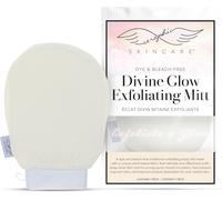 Kalanka-Divine Glow Exfoliating Mitt (1pc) ¿ 100%, Dye-Free, Bleach-Free Vegan Viscose Korean Exfoliating Glove ¿ Body Exfoliator For Self-Tan Removal & Keratosis Pilaris