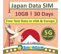 KALANKA-Données japonaises UNIQUEMENT Carte Sim 30 jours 10 Go de données Internet haut débit 5G/4G LTE Deux opérateurs locaux japonais, Softbank et KDDI Carte SIM prépayée de voyage¿¿¿¿¿¿¿¿¿¿¿¿