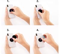 Kalanka-Don't Be A Prick - Cute Plant Lovers Gardening Theme Popsockets Popgrip - Support Et Grip Pour Smartphone/Tablette Avec Un Top Interchangeable