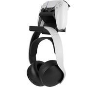 KALANKA-Double manette de jeu et support pour casque, support mural pour casque de jeu, crochet pour PS5, Xbox ONE, contrôleur de jeu, casque Pulse 3D (noir)
