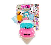 KALANKA-Double Scoop Ice Cream - Petite Peluche à Collectionner - Dévoilement Surprise - Peluche ASMR Câlins - Fidget, DIY, Fourrure Amovible - pour Enfants Dès 4 Ans et Collectionneurs