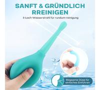 Kalanka-Douche Vaginale Et Intime Pour Femmes, Lavement Réutilisable De 170 Ml, Douche Intime, Douche Vaginale Pour Les Soins Corporels Et Le Rinçage Intestinal, Anti-Reflux Vert