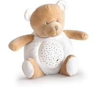 Kalanka-Doudou Et Compagnie - Veilleuse Peluche Ours Musicale Et Lumineuse Pour Enfant - Avec 3 Lumières - Taille 20 Cm - Collection Unicef - Marron Doux - Idée Cadeau Dès La Naissance - Dc3692