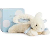 KALANKA-- Doudou Lapin Bonbon - Boite Cadeau - Bleu - 20 Cm - Doux - Idée Cadeau de Naissance Fille et Garçon - Garantie Doudou Perdu - 1238