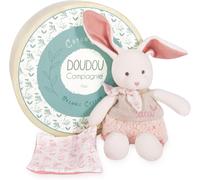 KALANKA-- Doudou Lapin - Doudou Bio - Rose - 22 cm - DOUDOU BOTANIC BIO - DC3961