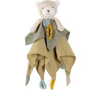 KALANKA-Doudou Ours fehnNATUR - compagnon de jeu & doudou en coton issu de l'agriculture biologique avec attache-sucette - pour bébés & jeunes enfants à partir de 0+ mois