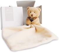 KALANKA-- Doudou Ours Mouchoir - Boîte en Forme de Fleur - Marron - 10 Cm - Idée Cadeau de Naissance Fille et Garçon - Garantie Doudou Perdu - 302