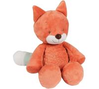 KALANKA-Doudou Peluche Oscar le Renard, Compagnon de Naissance, Taille : 28 cm, Fanny et Oscar, Orange