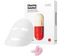 Kalanka-Dr.Jart+ Dermask Micro Jet Clearing Solution Mask 1 Boîte/5 Pièces + 1 Paire De Masques Sakura Cherry Blossom Sous Les Yeux
