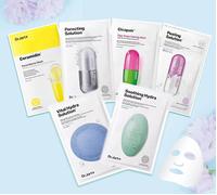 Kalanka-Dr.Jart+ Lot De 6 Masques Aléatoires (Cicapair, Hydra Vital, Soothing Hydra, Porecting, Ceramindine) Skincare Et Facial Care