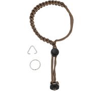 KALANKA-Dragonne pour Appareil Photo avec Anneau en D 1/4" Et Vis Réglable Dragonne pour Appareil Photo Compatible avec Insta 360 X3 Perches à Selfie Caméras d'action Marron