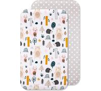 Kalanka-Draps Housses Cododo Compatible Neste Up, 100% Coton (55 X 90 Cm, Animaux Forêt)