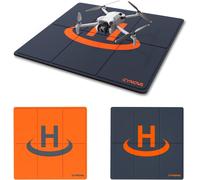 Kalanka-Drone Landing Pad,(50cm) Tapis D'atterrissage Pliable H¿¿Licopt¿¿Re Piste D¿¿Collage Pour Dji Mini 3 Pro/Mavic Air 2/Mini 2/Mini Se/Fpv Drone Accessoires