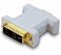 KALANKA-DVI Adaptateur Digital -> VGA Analogue, 12+5 /HDB 15, M/F - adaptateurs de câble vidéo (12+5 /HDB 15, M/F, 1,8m, Mâle/Femelle, Beige)